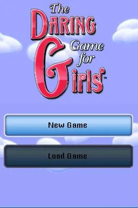 Daring Game for Girls, The (USA) screen shot title